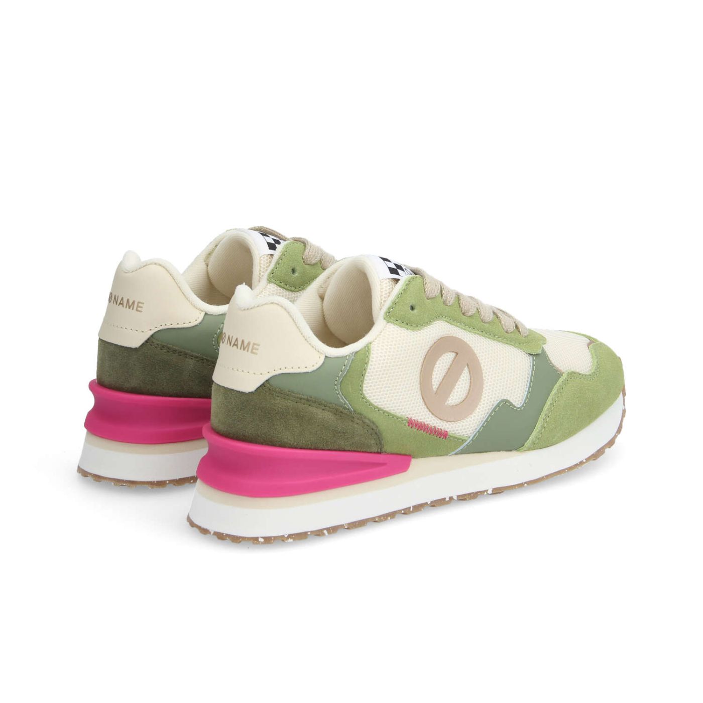 TOVA RUNNER W - SUEDE/MESH/NAPP - APPLE GREEN/OFF WHITE/SAGE GREEN